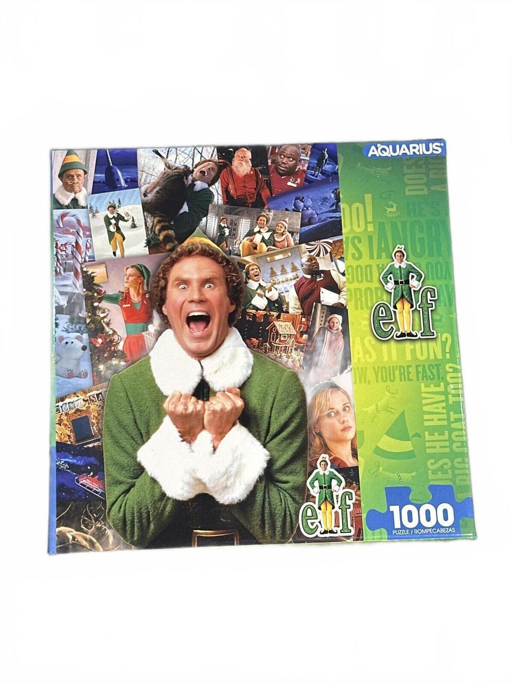 UNCOUNTED Elf Movie 1000pc Christmas Jigsaw Puzzle